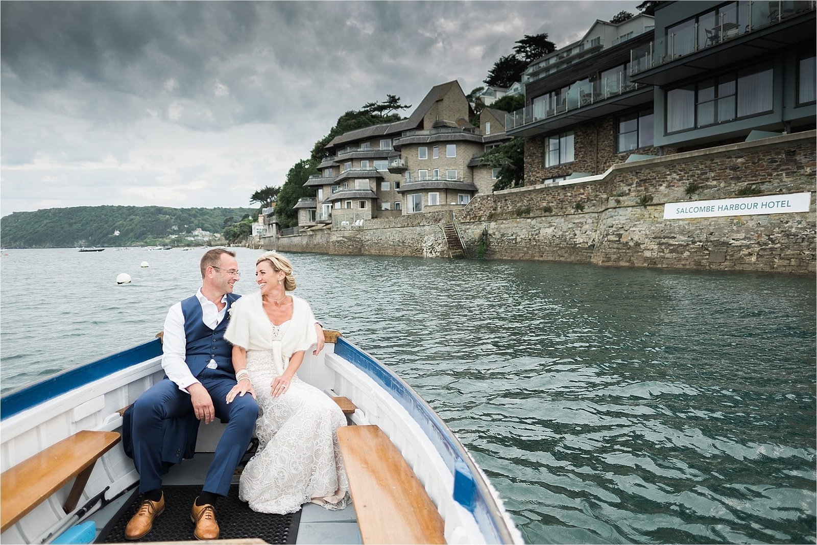 Salcombe Harbour hotel waterside wedding