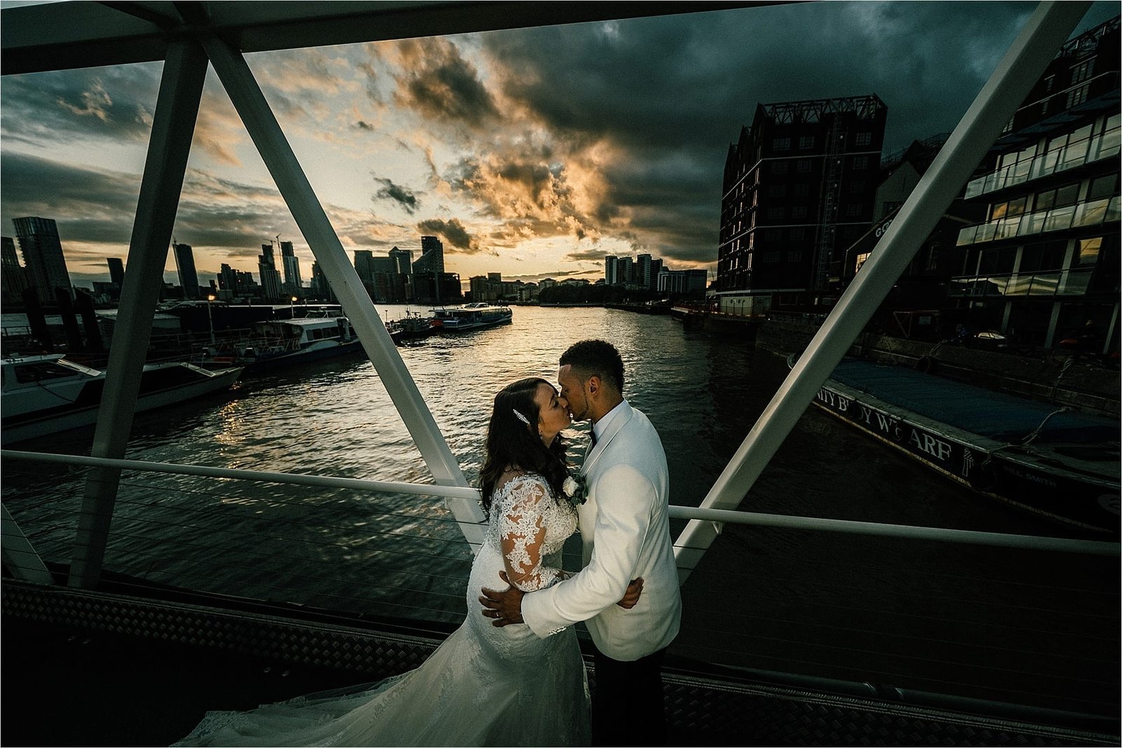 Trinity Buoy Wharf wedding photos