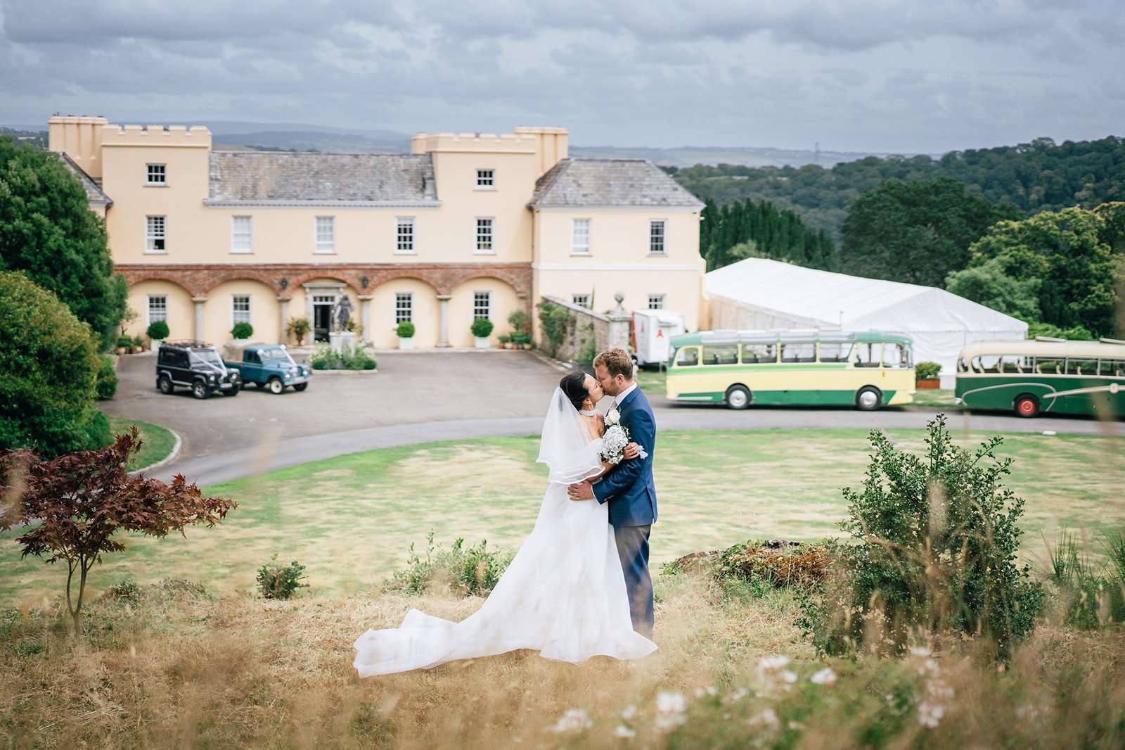 Younger photography wedding at Pentillie Castle