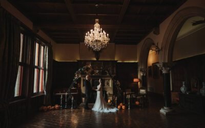 A Spooktacular Wedding at Huntsham Court