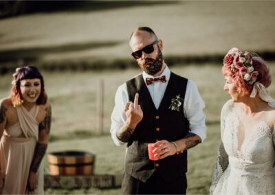 Barn wedding Devon photographer